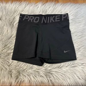 Nike Pro Dri-Fit Spandex Shorts - Black - Medium